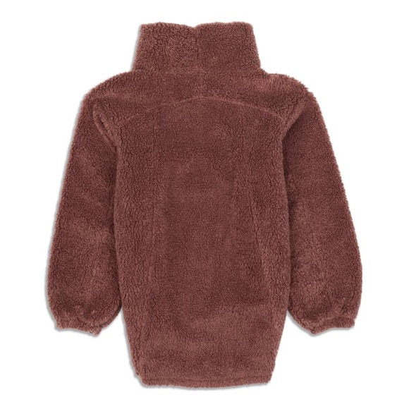 lululemon soft fleece polyester fuzzy mock turtleneck - Picture 3 of 6